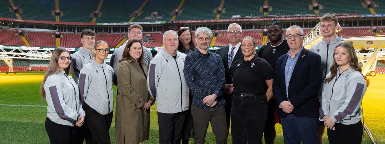 WRU, Cardiff Met and ALS at an apprenticeship event